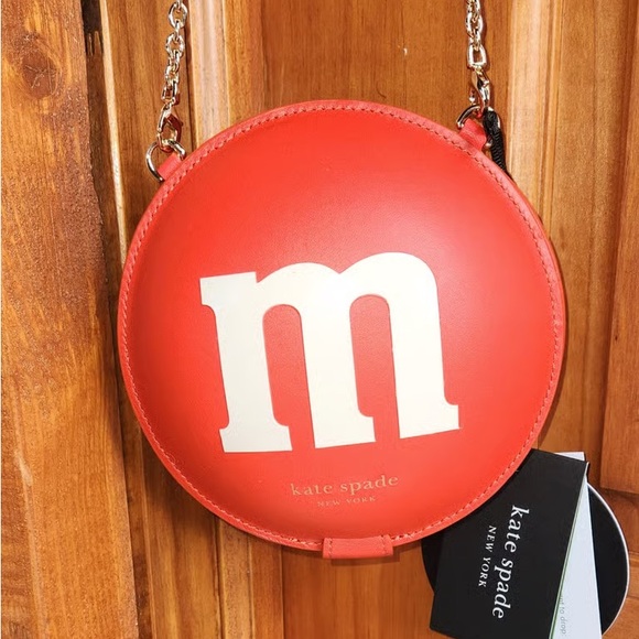 Kate Spade Red M&M Collaboration Bag
